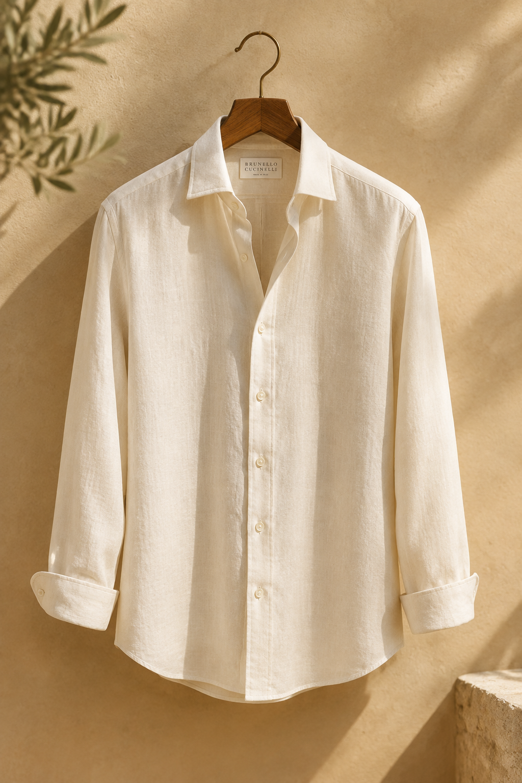 Riviera Cream Linen Shirt old money summer style